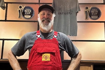 Ken Orner, brewer at Iron Hill Huntingdon Valley