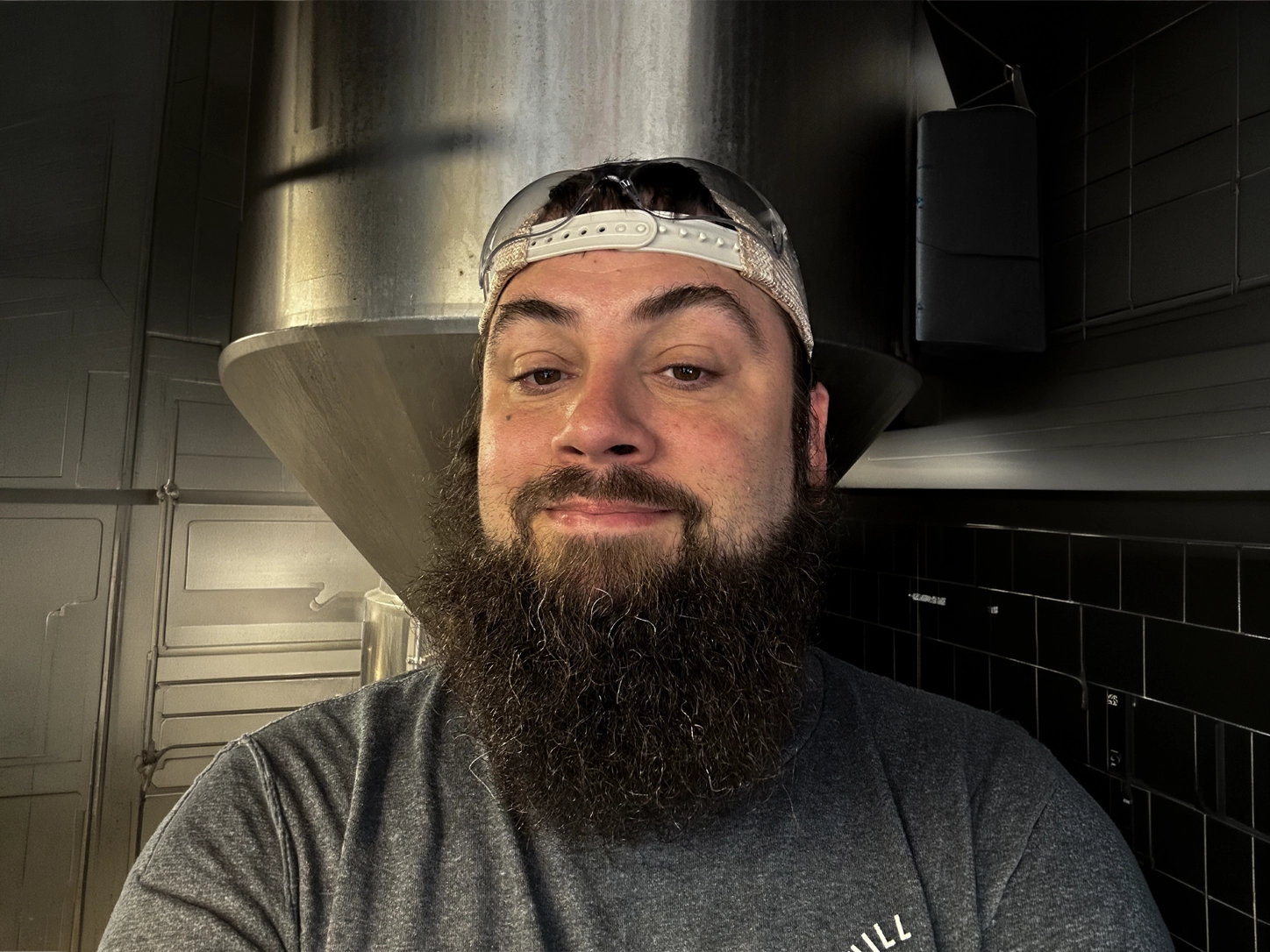Pete Soup Campbell, brewer at Iron Hill Center City
